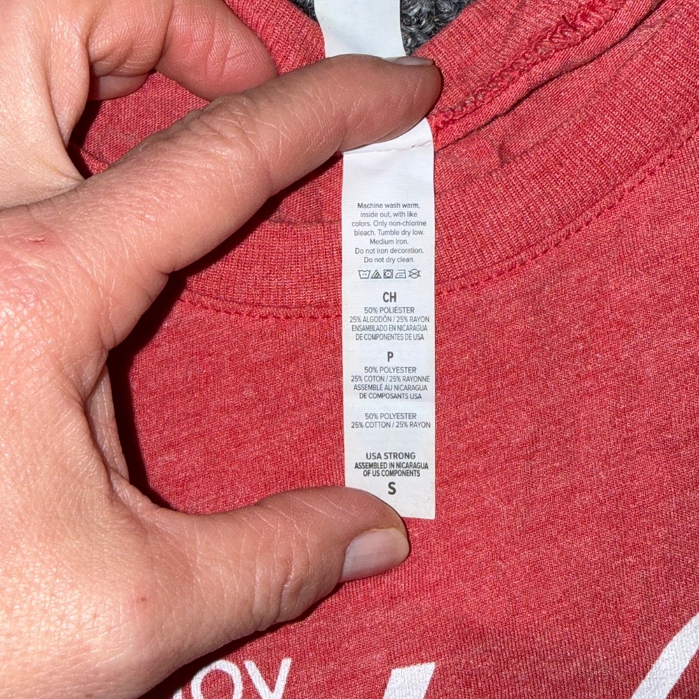 Humor Red Graphic Tee - Picture 3 of 5